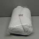 MEELUS Padded Queen Mattress Protector, Breathable Waterproof Mattress Pad Cover Fitted Deep Pocket 8"-21", Soft Noiseless Mattress Cover Washable Cooling for Home Hotel Bedroom, White