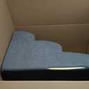 EHEYCIGA Curved Dog Stairs Ramp for Small Dogs 15.7" H, 3-Step Dog Steps for Couch Sofa and Chair, Pet Stairs for Cats, Non-Slip Balanced Pet Steps Indoor, Grey