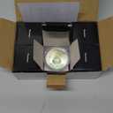 6PCs MR16 12V 50W EXN High Output 800LM Halogen Bulb GU5.3 Pin Base, 2-Inch 38 Beam Angle, UV Stop Tempered Glass Cover, Dimmable Spot Light, Warm White 3000K