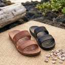Pali Hawaii Light Brown JANDAL + Certificate of Authenticity