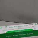 RECHOO Solar Garden Lights Outdoor Decorative, 3 Pack Solar Flower Lights with 15 Rose Flowers, Multi-Color Changing LED Waterproof Garden Decor for Landscape Pathway, Valentine's Day Gifts for Women