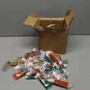 Henoyso 50 Set Christmas Hand Cream Bulk and Lip Balm Bulk Xmas Holiday Gifts Favors with Organza Bag Thank You Card and Acrylic Keychains Thank You Gift Set Bulk Christmas Stuffers Party Supplies