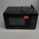 Emerson MW7302B Compact Countertop Microwave Oven with Touch Control, LED Display, 700W, 10 Power Levels, 6 Auto Menus, Glass Turntable and Child Safe Lock, 0.7 Cu., Ft. Black