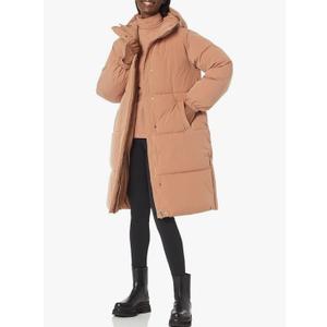 Amazon Essentials Women's Oversized Long Hooded Insulated Puffer Jacket 5XL