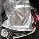 AWSUM Inflatable Air Gymnastics Mat 10ft/13ft/16ft/20ft/23ft Training mat 4/8 inches Thick tumbling mat with Electric Pump for Home/Gym/Outdoor (Pink/Black)