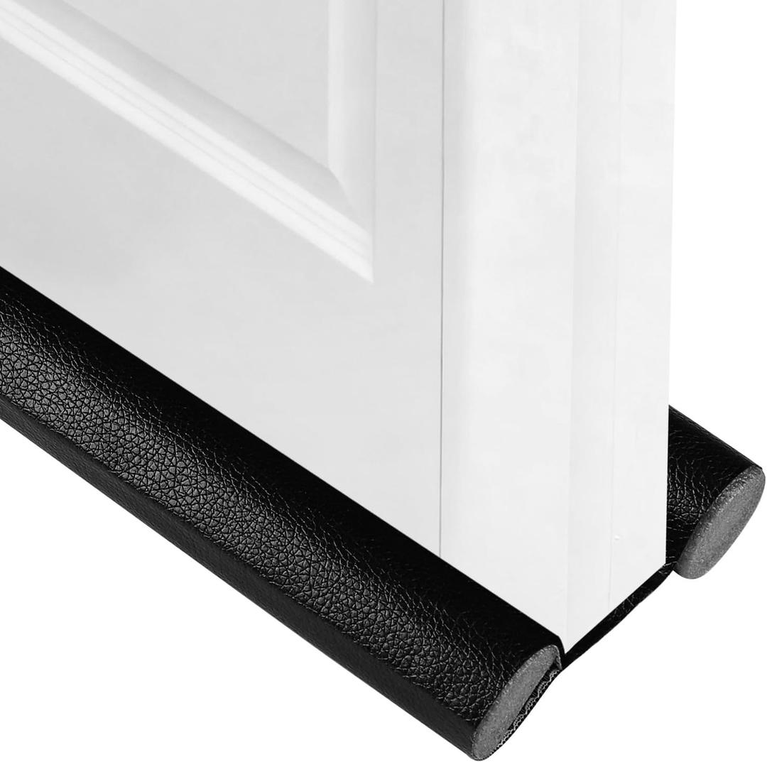 5 x Under Door Draft Stopper, 6 Pack 12.6 Inch Doors Draft Blocker, Flexible and Adjustable Replacement Foam Tubes, Block Noise, Sound and Cold Air Door Seal, Gap Filler for Bottom of Doors, Grey