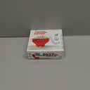 Collapsible Silicone Microwave Hot Air Popcorn Popper Bowl With Lid and Handles - Red