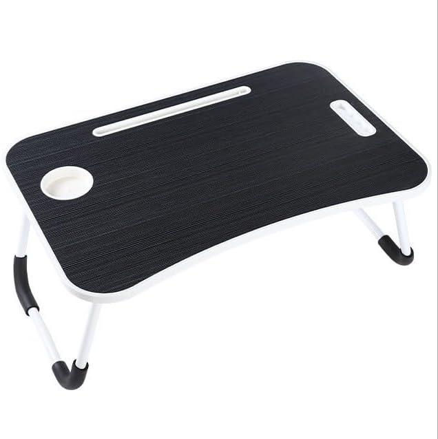 Simple and Stylish Laptop Folding Table, Bedside Storage Table, Portable Suitable for Bed/Sofa/Desk