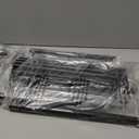 Sakugi Clothes Rack - Clothing Rack with Storage Mesh Shelf & Casters, Heavy-Duty Metal Clothing Rack for Hanging Clothes, Dresses, Coats, Large Load Capacity, Easy Assembly, Black, 28.0"x16.9"x59.0"