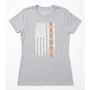 Vintage Astros T-Shirt Light Gray Size XS