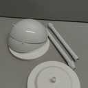 Wig Stand 2PCS White Adjustable Height Plastic Wig Head Stand Portable Wig Holder Stands Non-Slip Wig Head Holders Sturdy for Multiple Wigs and Hats Styling Drying Display