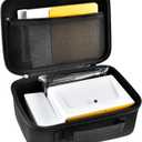 Case Compatible with Kodak Dock Plus for Liene M100 for Kodak Dock Premium Wi-Fi 4x6 Instant Photo Printer. Bluetooth Photo Printing Holder for Adapter, Cartridge, Paper, Power Cord (Box Only) -Black