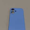 Vooii Compatible with iPhone 16 Case, Liquid Silicone Upgrade [Camera Protection] [Soft Anti-Scratch Microfiber Lining] Shockproof Phone Case for iPhone 16 6.1 inch - Light Blue