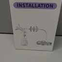 GOTOCUT 4PCS 18mm Breast Pump Flanges, Compatible with Spectra S1/S2/9Plus/Synergy Gold, Motif Luna, Wide-Mouth Bottle Fit, Breast Pump Accessories