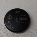 GPX PC332B Portable CD Player with Anti-Skip Protection, FM Radio and Stereo Earbuds - Black