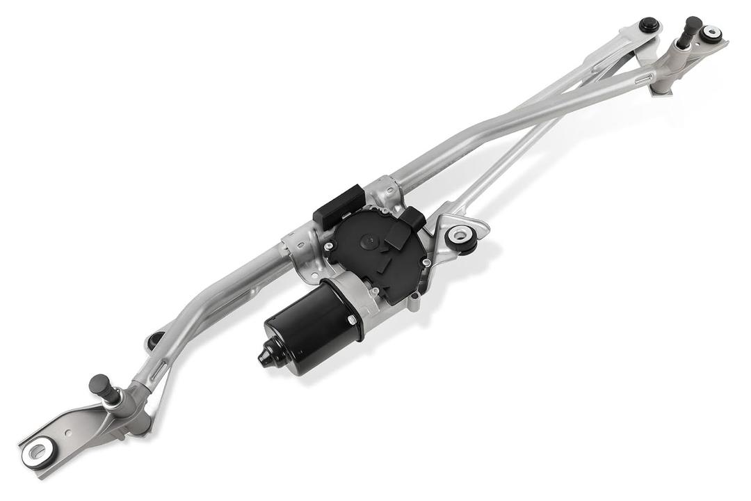 Gledewen 602-230AS Windshield Wiper Motor & Linkage Assembly Compatible with 07-14 Cadillac Escalade / 07-13 Chevrolet Silverado / 07-14 GMC Sierra 1500/2500 HD/3500 HD Replace 602230AS 15846942