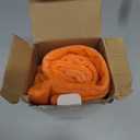 Fall Orange Throw Pillow Covers Decorative Velvet Set of 2 18x18 Inch Pillow Covers, Soft Burnt Orange Pillowcases for Couch Sofa Bed Living Room, Farmhouse Boho Decor, Accent Cushion Covers