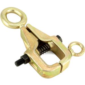 QWORK Auto Body Repair Pull Clamp, 5 Ton Top and Straight 2 Way Auto Body Clamps, Self Tightening Frame Pull Clamp for Automotive Car Vehicle Body Repair