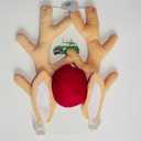 SUPVOX Truck Accessories Christmas Decor Deer Horns for Vehicles Antlers Nose Car Costume car Decorations for Christmas Reindeer car Decoration Christmas Auto Suite Clothing Decorate Set