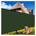 Shade&Beyond 12' X 16' Fence Privacy Screen Heavy Duty 170 GSM Fencing Mesh Shade Net Cover for Wall Garden Back Yard Outdoor Home Decoration, Green