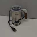 Milk Frother, 4 in 1 Milk Frother and Steamer with Two Whisks, Frothing Whisk and Heating Whisk, Automatic Warm and Cold Foam Maker for Coffee Latte Cappuccino Macchiato Hot Chocolate Matcha