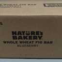 Natures Bakery Whole Wheat Fig Bars, Blueberry, Real Fruit, Vegan, Non-GMO, Snack Bar, 7 Boxes With 12 Twin Packs (84 Twin Packs), Best By: 10/27/2026