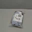 Pilates Socks with Grips for Women, Non-Slip Yoga Athletic Socks for Barre Barefoot Workout Hospital (Small-Medium, 1 Blue/White/Gray/Black- 4 Pairs)