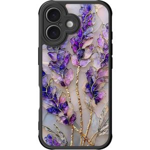 DEENAKIN for iPhone 16 Case Cute,Aesthetic Floral Hard Shell Cover | Compatible with Magsafe,Trendy Unique Cool Retro Western Coquette Protective Slim Phone Cover for Women Girls