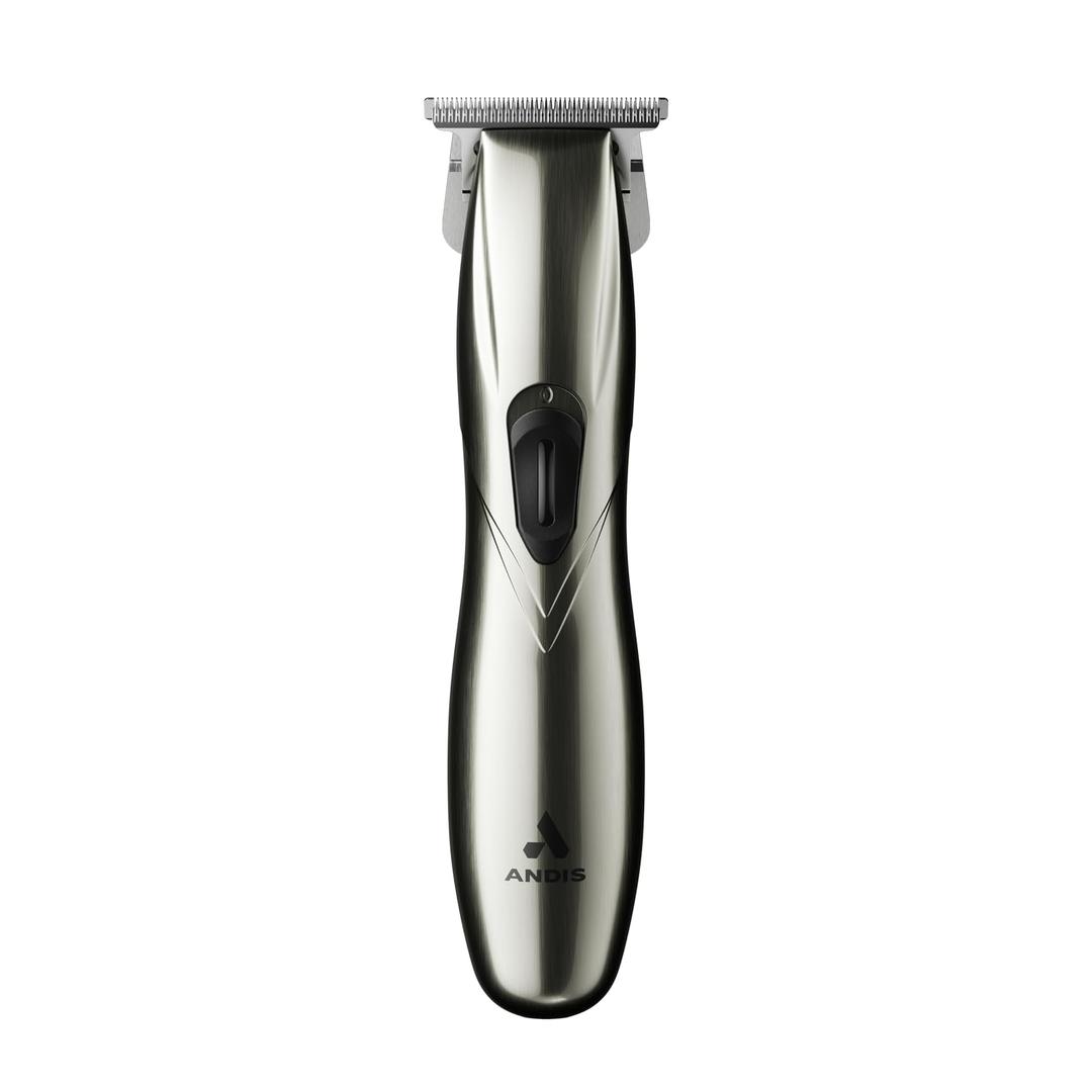 Andis 32270 Slimline Pro GTX Cordless Beard Trimmer, Lithium Ion T-Blade Trimmer, Close Cutting T-Blade Zero Gapped, Chrome