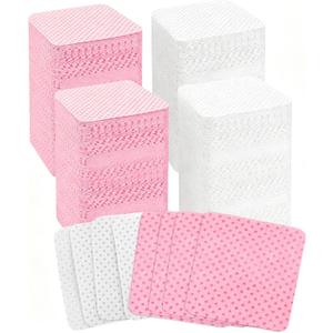 720Pcs Lint Free Nail Wipes, Nail Supplies Nail Polish Wipe, Pads Gel Nails No Lint Naile Glue Wipes Super Absorbent Soft Non-Woven for Fingernail Polish Remover Eyelash Extensions Nail Art