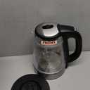 1500W Electric Kettle with Temperature Control - 6-Temp Presets for Tea/Coffee, Double Wall Cool-Touch, 4H Keep Warm, 1.7L Borosilicate Glass & BPA-Free, Fast Boil for Home/Office