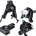 4PCS Engine Motor Transmission Mount Kits Compatible with Corolla Matrix Pontiac Vibe 1.8L 2003-2008 Engine Trans Mount Replace A4218 A4219 A4220 A4221