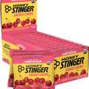 Honey Stinger Organic Cherry Blossom Energy Chew, Gluten Free & Caffeine Free, for Exercise, Running and Performance, Sports Nutrition for Home & Gym, Pre and Mid Workout, 21.6 Ounces (Pack of 12) (EXP 08/30/26)