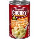 Campbell's Chunky Soup, Chicken Broccoli Cheese Soup, 18.8 Oz Can, Best By: MAY 21 2027