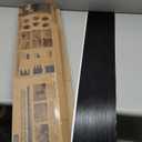 Art3d 36-Pack 54 Sq.Ft Peel And Stick Floor Tiles Vinyl Plank Flooring Wood Look, Adhesive And Waterproof Tile Sticker For Bedroom, Living Room, Kitchen, RV In Black