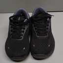 JACKSHIBO Wide Toe Box Shoes Women Arch Support Wide Sneakers for Running Walking Athletic Tennis Orthopedic Plantar Fasciitis Workout with Thick Cushion Zero Drop Sole Width Shoes (Black)