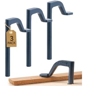 Impresa 3-Pack Hold Fast Bench Dog Hole 8 Inch Wood Clamps, Steel Clamps for Woodworking Tools with 3.5 Reach, Woodworking Clamp for ¾ Bench Dog Holes, Heavy Duty Design 2Packs