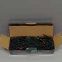 120Led Christmas Net Lights Outdoor 5ft x 6ft, Connectable 8 Modes Waterproof 29V Plug in Black Wire, Mesh Net Christmas Lights for Bushes Shrubs Yard Trunk Xmas Tree Christmas Decorations (Red&Green)