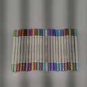 ARTISTRO 24 Metallic Dual-Tip Acrylic Paint Markers for Rock, Canvas, Glass, Wood, & More Fine + Dot Tips