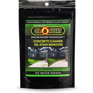 Waterless Oil Stain Cleaner for Concrete | For Embedded, Dry Oil Stains | Concrete Driveways and Patios | Eco-Friendly and Safe for Pets | Up to 20 sq. ft. (5 Ounce (Pack of 1))