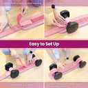 Hip Thrust Belt, Balency Hip Thrust Belt for Dumbbells Heavy, Booty Belt for Hip Thrust, Slip-Resistant Padding Hip Thrust Belt for Gym or Home Workouts, Hip Thrust Band for Dumbbell Kettlebell Plate