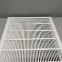 25"W x 20"H [Duct Opening Size] Steel Return Air Filter Grille - Removable Face/Door for 1 inch Filters -HVAC Vent Cover Grill - White [Outer Dimensions: 27 5/8"W X 22 5/8"H]