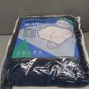 Electric Heated Blanket 72"x84" Full Size Flannel Fleece - 4 Heat Settings & 10H Auto Shut Off for Safe Overnight Use, Fast Heating, Machine Washable for Bed, Couch, Office - Dark Dlue (20-dark Blue)