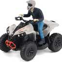 Diecast Masters BRP Bombardier Models 1:32 Scale Diecast Replica Can-Am Renegarde X XC 1000R, Chalk Gray & Magma Red | Item 60008