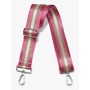 Purse Strap Silver Hardware Wide Bag Straps Replacement Crossbody Adjustable Shoulder Strap for Purses