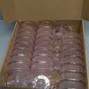 Set of 24 Champagne Tower 7 oz Plastic Champagne Coupe Glasses Set Stackable Plastic Ribbed Martini Glasses Unbreakable Acrylic Cocktail Coupe Cups for Wedding Birthday (Glitter,Pink)