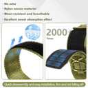 Nylon Apple Watch Bands For Men Para Apple Watch 42mm 44mm 45mm 46mm 49mm,Series11/10/9/8/7/6/5/4/3/2/1/Ultra2/3,Sport Loop Band Comfortable Braided Stretchy,Velcro Tactical Braided Generation Mens (Upgraded green)