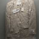 Mens Knit Suit Set 2 Pieces Slim Fit 2 Button Suit Blazer Pants Lightweight Casual Tuxedo Men for Wedding Prom, Size 46 LG