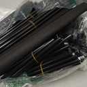 Nunsino Shoe Rack, Large Metal Shoe Organizer,Max Holds 50 Pairs,8 Tier Shoe Storage Shelf for Garage,Closet,Entryway, Black