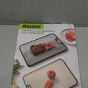 Titanium Cutting Boards for Kitchen, Non Toxic 2-in-1 Cutting Board, Chopping Boards for Meat Vegetable, Easy to Clean Large Size 1611